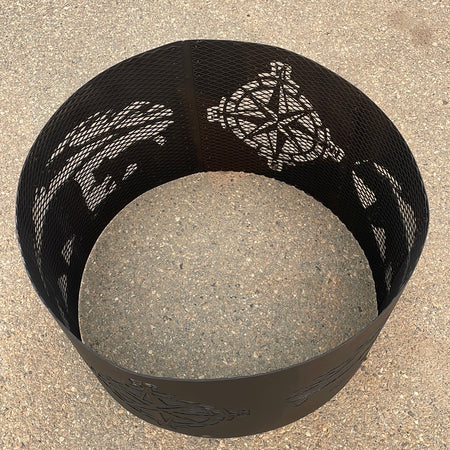 30” Round Fire Pit Ring